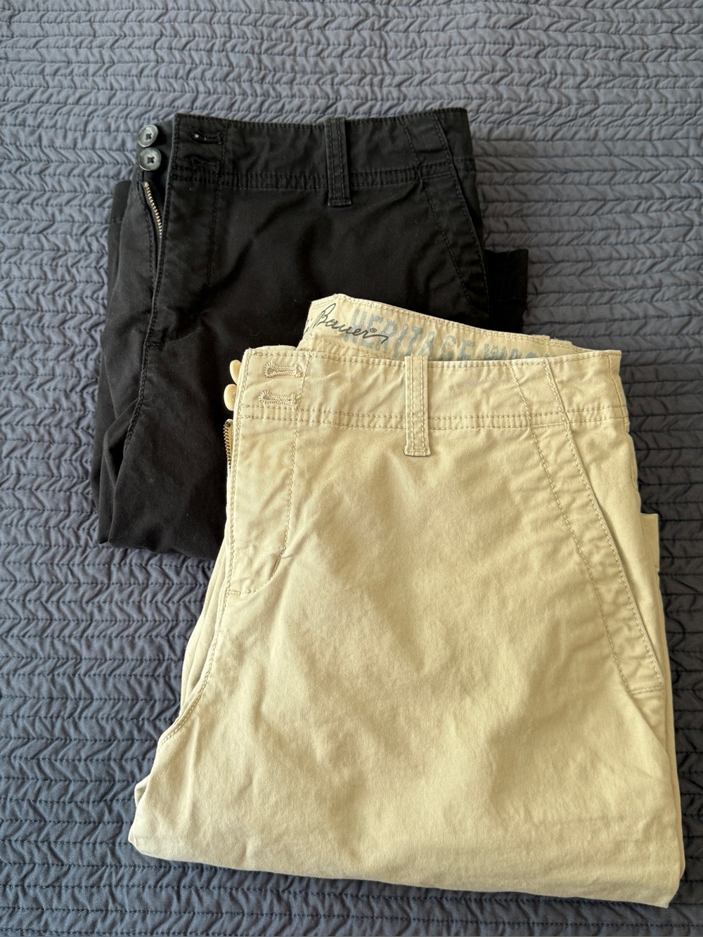 Eddie Bauer set of women’s size 10 chino shorts